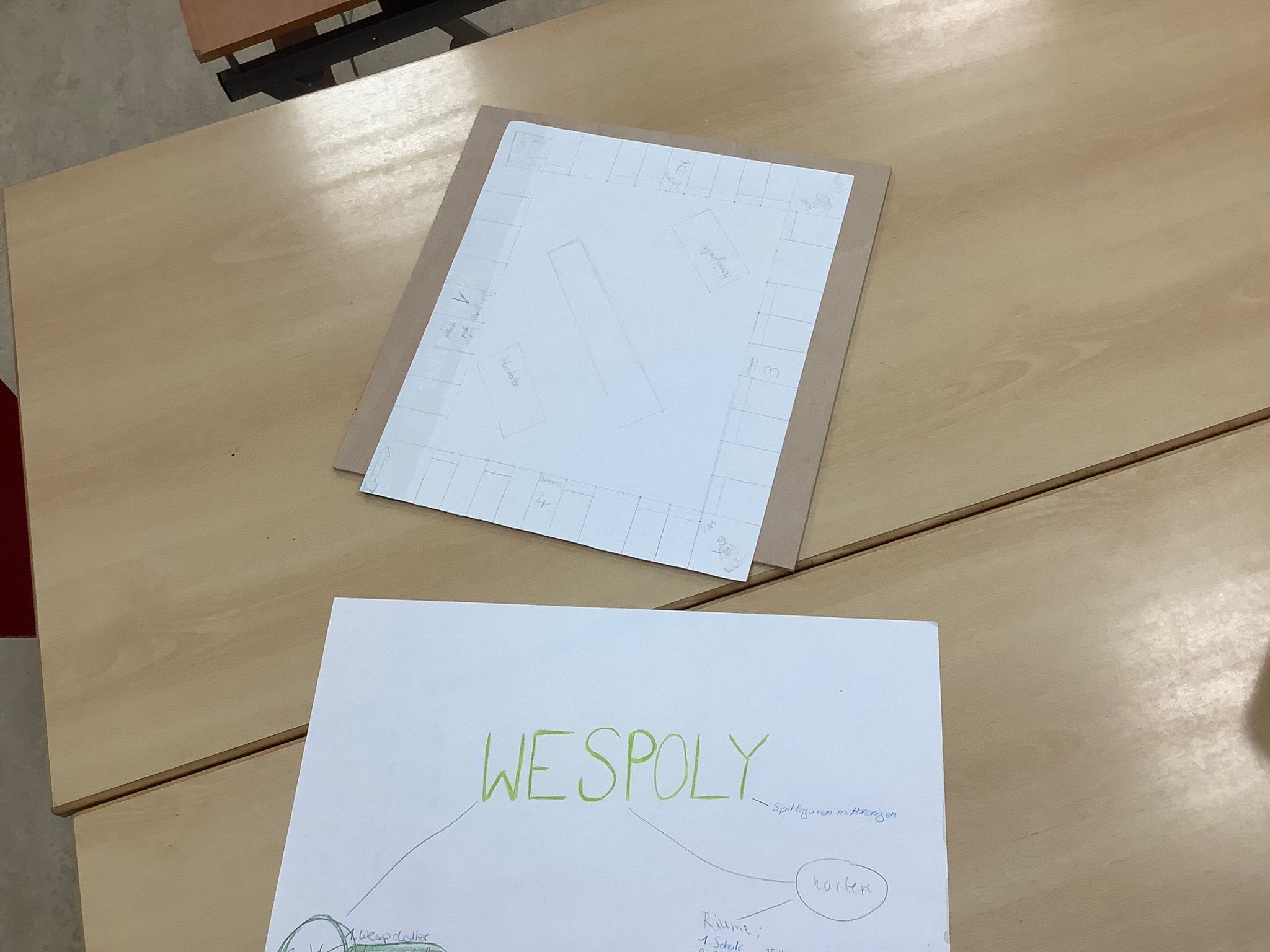 „Wespoly“ – Gesellschaftsspiele im Projekt